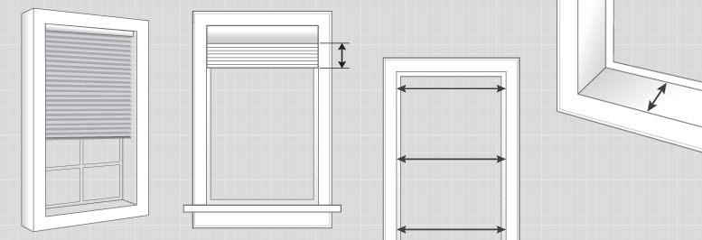 Example Diagrams showing different Measurements